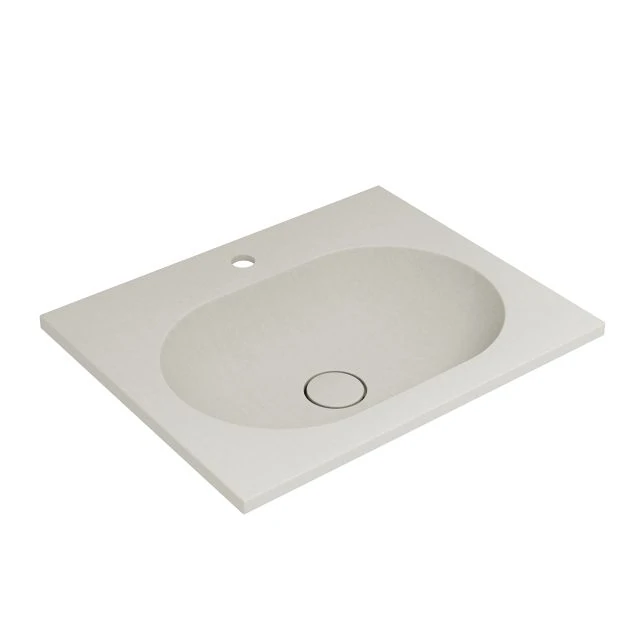 Раковина Vincea VCB-4H600J 60x48 из кварца, цвет жасмин