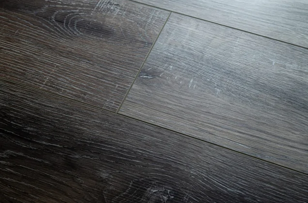 SPC ламинат Damy Floor Family TCM369-7 Дуб Рустикальный Черный