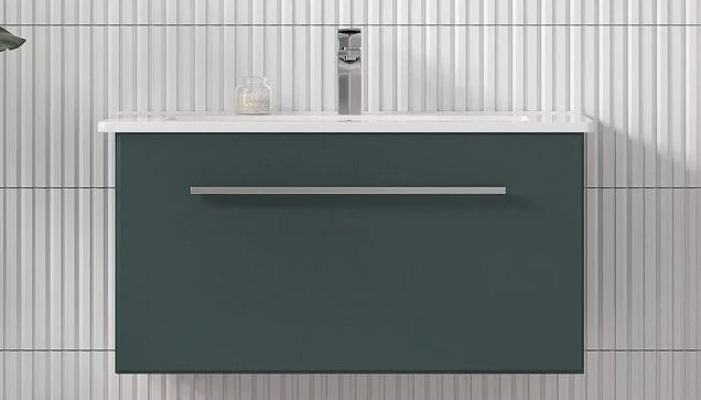 Тумба под раковину Velvex Posse 850-0-1 (Оскар) навесная верде