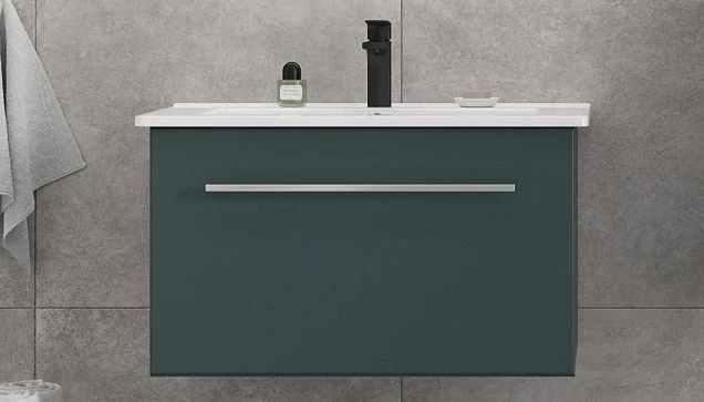 Тумба под раковину Velvex Posse 750-0-1 (Оскар) навесная верде