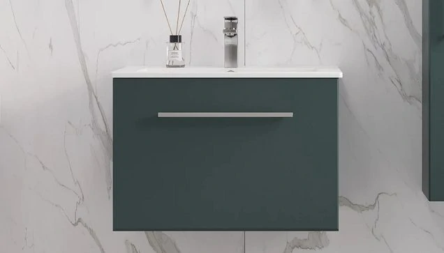 Тумба под раковину Velvex Posse 650-0-1 (Оскар) навесная верде