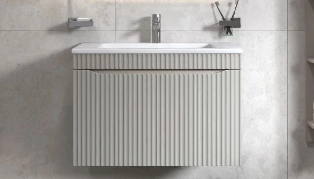 Тумба под раковину Velvex Alba 800-0-1 (Madera Modul) навесная тирамису