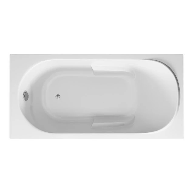 Ванна акриловая Vincea VBT-2A150-LG с ножками 150х75 пристенная, цвет белый