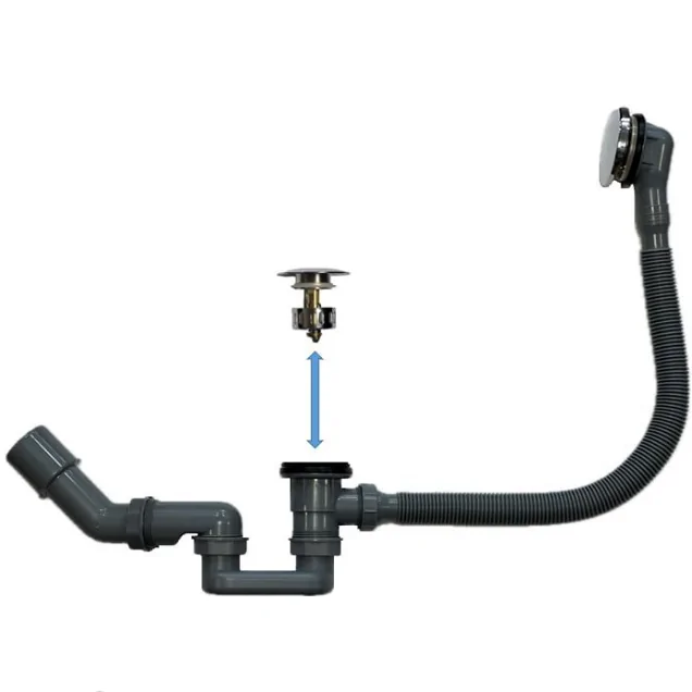 Слив-перелив для ванны Vincea DU-OV клик-клак