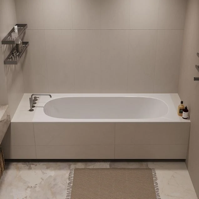 Ванна акриловая Vincea VBT-710-1700 170x75 щелевой перелив