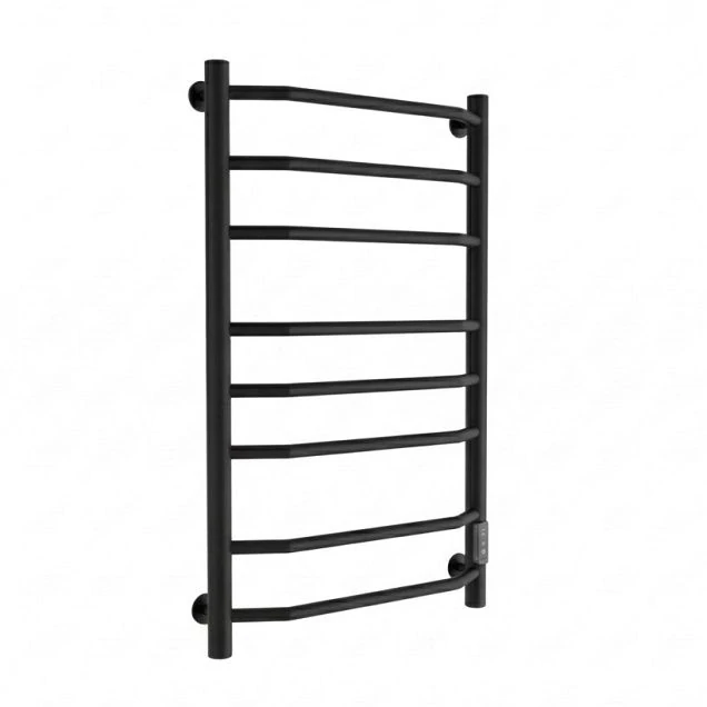 Полотенцесушитель электрический Маргроид В7 Р80х50 СНШ черный матовый L