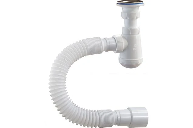 Сифон ORIO 1 1/4 х 32, с гибкой трубой 32-40/50 (650 мм) М-32020