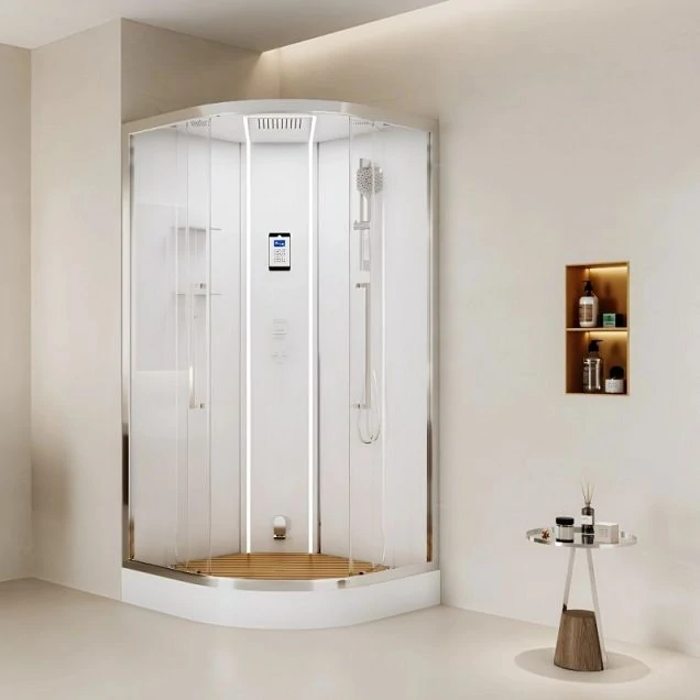 Душевая кабина с паром Esbano ESO-PARI-100CR 100х100