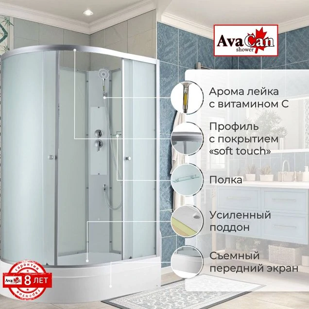 Душевая кабина C3012R N без крыши