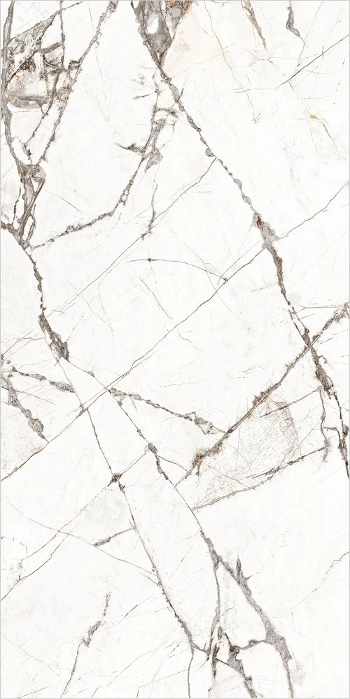 Керамогранит Global Tile Timeline белый 60×120, карвинг