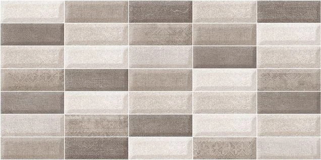 TWU09BIR014  плитка облицовочная рельефная Birma 249*500*8,5 (11 шт в уп/73,98 м в пал)