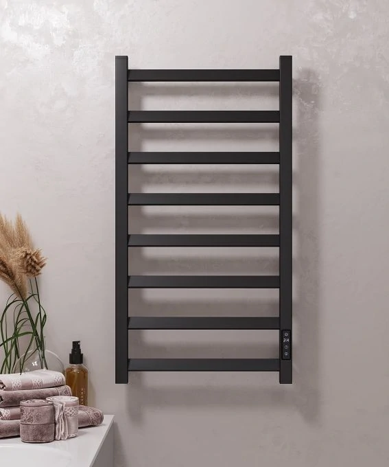 Полотенцесушитель электрический APEXTERMO Галактика GL00184BM 800x400, черный матовый
