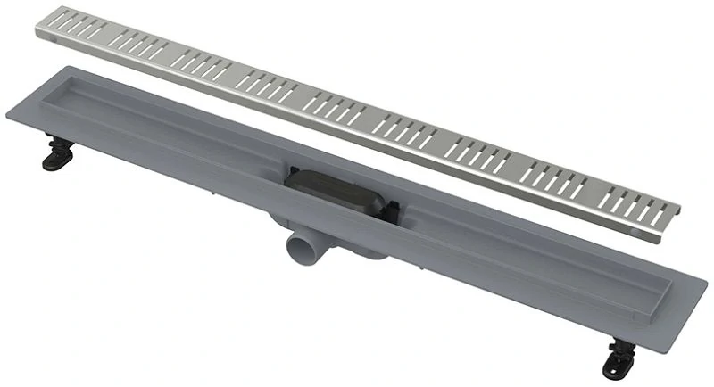 Душевой лоток AlcaPlast Simple APZ10-650M с решеткой и опорами (AG100401650)