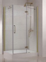 Душевой уголок Cezares MAGIC-AH-1-90/80-C-Br-R правый