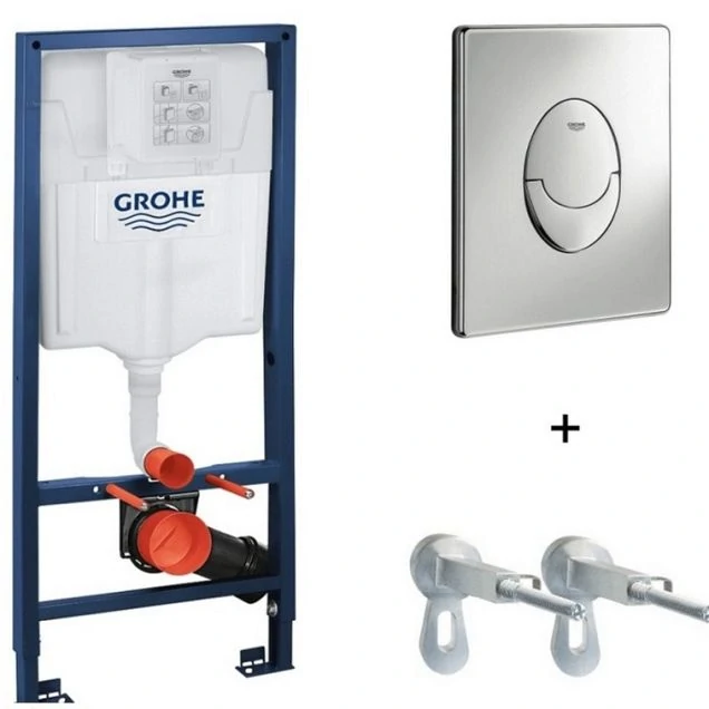 Инсталляция Grohe Rapid SL 38721001 3 в 1 с кнопкой смыва