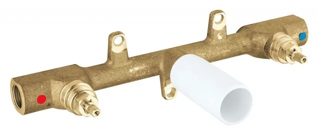 Смеситель для раковины на три отверстия Grohe 32706 000 (скрытая часть)