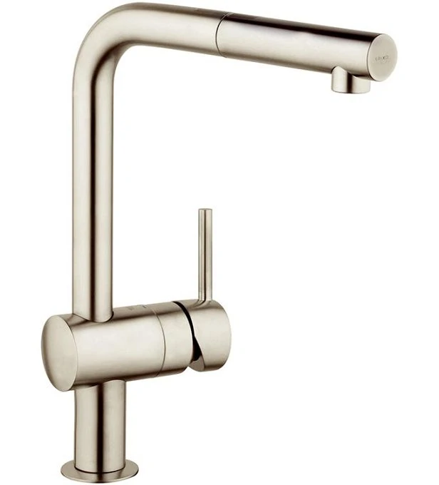 Смеситель Grohe MINTA 32168DC0 для кухни с выдвижным изливом, суперсталь
