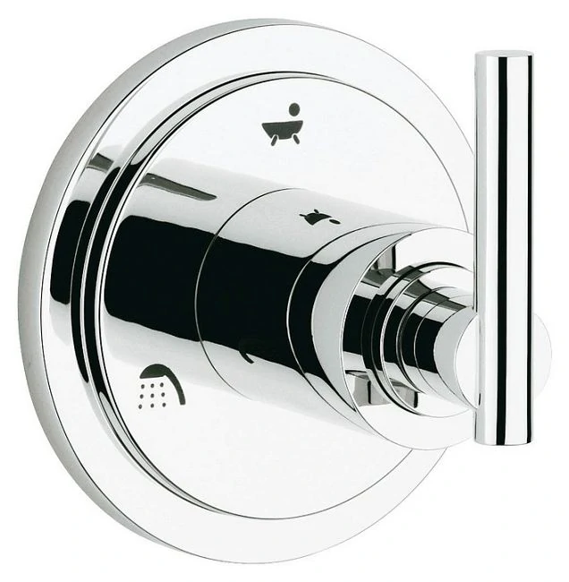Внешняя часть Grohe Atrio Jota 19134000 запорно-переключающего устройства на пять потребителей