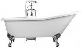 Чугунная ванна Elegansa Schale Chrome 170x75