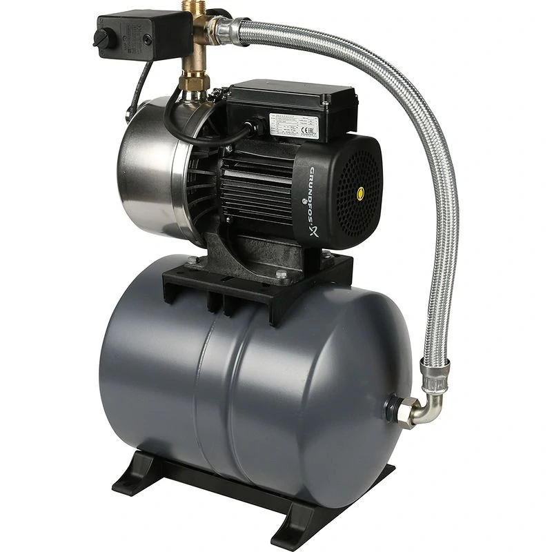 Станция Grundfos Hydrojet JPB 5, 24 л — тихая, надёжная