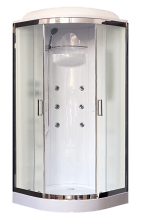 Душевая кабина Royal Bath 90HK2-M-CH с гидромассажем