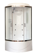 Душевая кабина Royal Bath RB 90BK2-M-CH с гидромассажем