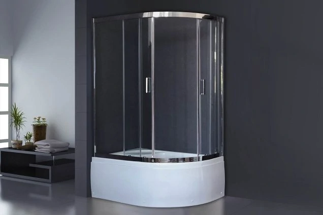 Душевой угол Royal Bath 8120BK-T-CH L/R 120x80