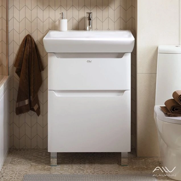 Тумба с раковиной Alavann Lana 60 (ум. Q 60)