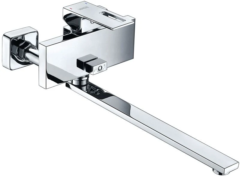 Смеситель для ванны WasserKRAFT Alme 1502L с длинным изливом