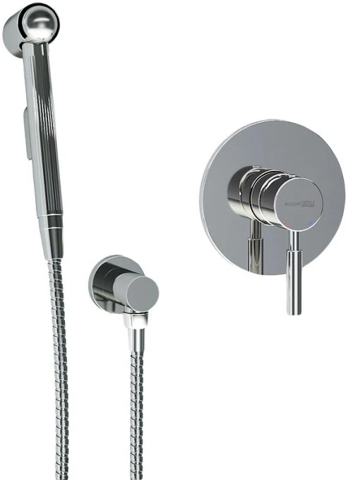 Встраиваемый комплект для биде WasserKRAFT A14157 с шлангом 120 см