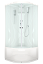 Душевая кабина Domani-Spa Elegance High матовая 90x90