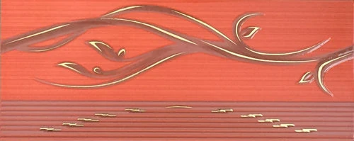 Декор Belani Муза Муза-Ария оранжевый